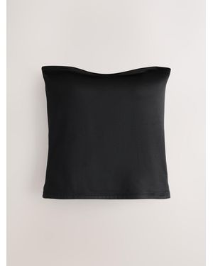 Next Hidden Support Micro Cami Bra Top - Black