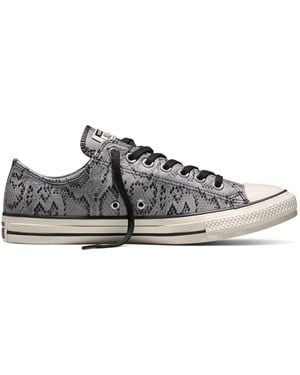 Converse Chuck Taylor Animal Scale Low Sneakers - White