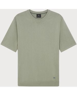 Paul Smith Knitted T-Shirt - Green