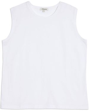 Albaray Cotton Tank Top - White