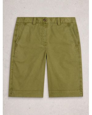 White Stuff Heidi Chino Shorts - Grün