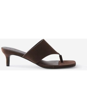 Cotton On Bobbie Kitten Heel Sandals - White