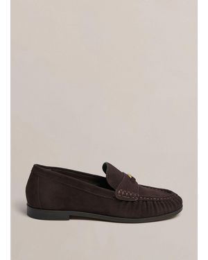 Hobbs Alana Suede Loafers - Multicolor