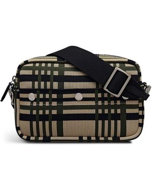 Radley Hadleigh Place Check Cross-Body Bag - Black