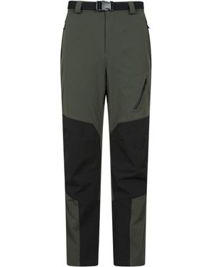 Mountain Warehouse Winter Forest Fleece Lined Regular Trousers - Grey