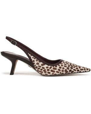 Sam Edelman Bianka Sling 3 Regular Fit Slingbacks Shoes - Metallic