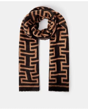 Accessorize Geometric Print Blanket Scarf - White