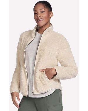 Skechers Sherpa Jacket - Natural