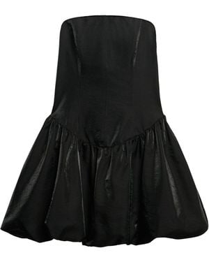Superdry Strapless Puff Ball Mini Dress - Black