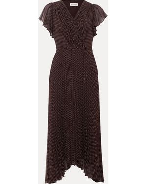 Phase Eight Louisa Wrap Dress - Purple