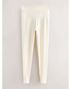 Self High Waist Leggings - Natural