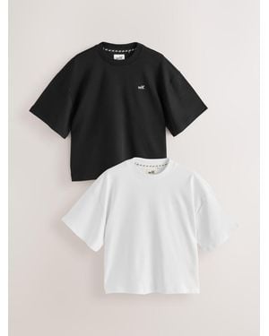 Self T-Shirts 2 Pack - Black