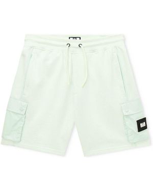Weekend Offender Noreaster Shorts Mit Flacher Einfassung - Weiß