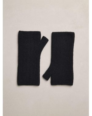 Next N. Premium Cashmere Handwarmer Gloves - Black