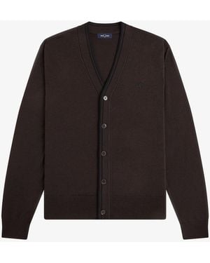 Fred Perry Fred Perry Classic Cardigan - Black
