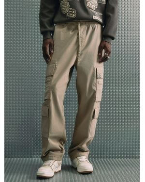 River Island Loose Fit Cargo Trousers - Green
