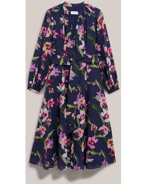 Hobbs Pippa Dress - Blue
