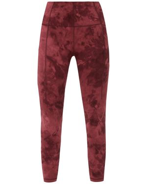 Sweaty Betty Supersoft 7/8 Yoga Leggings - Red