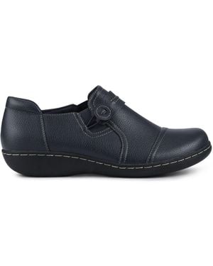 Pavers Smart Elasticated Slip-On Shoes - Blue