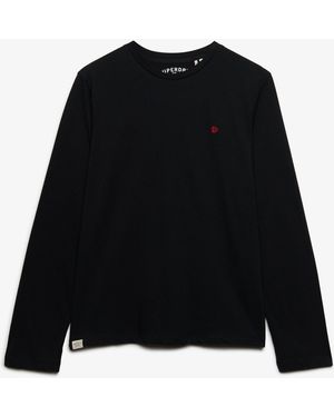 Superdry Classic Essential Sdco Top - Black