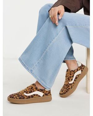 Simply Be Extra Wide Fit Chunky Retro Sneakers - Blue