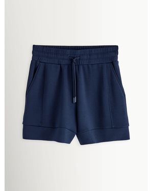 Varley Atrium High Waisted Shorts 4.5" - Blue