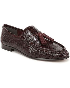 Sam Edelman Lana Tassel Loafer Shoes - Braun