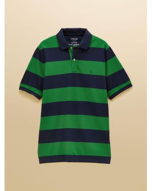 Joules Woody Cotton Pique Polo Shirt - Green