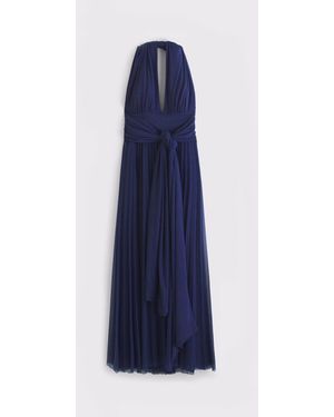 Abercrombie & Fitch Giselle Convertible Maxi Dress - Blue