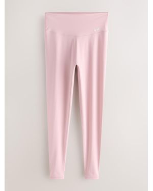 Self High Waist Leggings - Pink