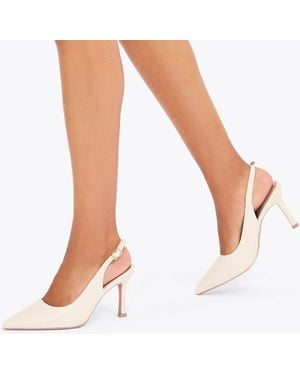 Carvela Kurt Geiger Corletta Sling Wide Fit Shoes - Weiß