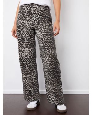 Threadbare Wide Leg 100% Cotton Jeans - Multicolor