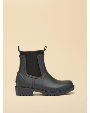 Joules Oakfield Neoprene Lined Ankle Wellies - Black