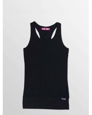 Pineapple Exclusive Band Hem Vest - Black