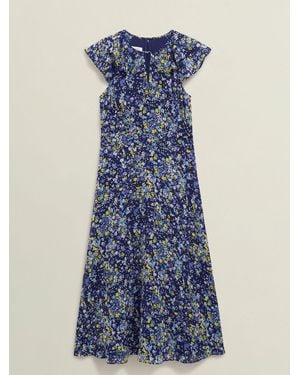 Hobbs Dawn Dress - Blue