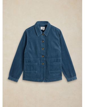 White Stuff Carrie Cord Jacket - Blue