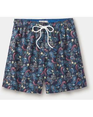 aubi Bardney Swim Shorts - Blue