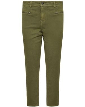 PixieGirl Petite Khaki Zip Pkt Skinny Jean - Green