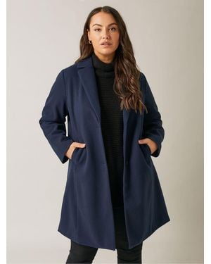Evans City Coat - Blue