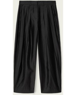 AllSaints Becca Sheer Pants - Black