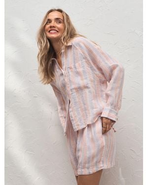 Next 100% Linen Shirt - Pink