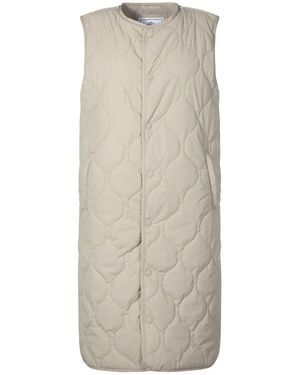 TOG24 Jena Long Insulated Gilet - White