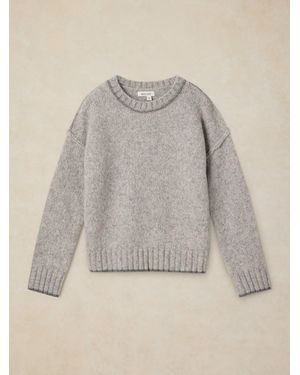White Stuff Justine Wool Blend Sweater - Gray