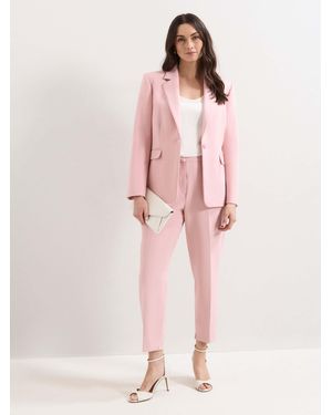 Phase Eight Petite Fara Taper Pants - Pink