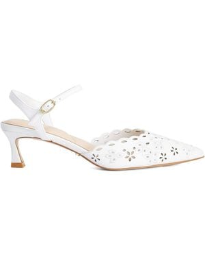 Dune Convincing Court Shoes - White