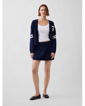 Gap Mini Knitted Skort - Blau