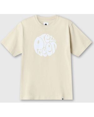 Pretty Green Gillespie Short Sleeve T-Shirt - Natural
