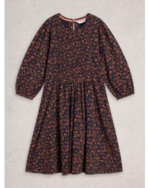 White Stuff Maeva Jersey Dress - Brown