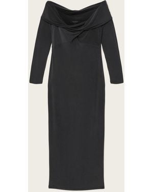 AllSaints Allsaints Delta Cupro Dress - Black