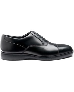 Loake Armstrong Calf Oxford Toecap Shoes With Comfort Technology - Weiß